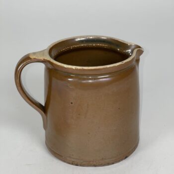 Originaler Bunzlau Krug braun, Vintage